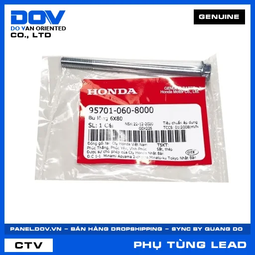 BU LÔNG 6X80 LEAD 110, LEAD 125 — 957010608000