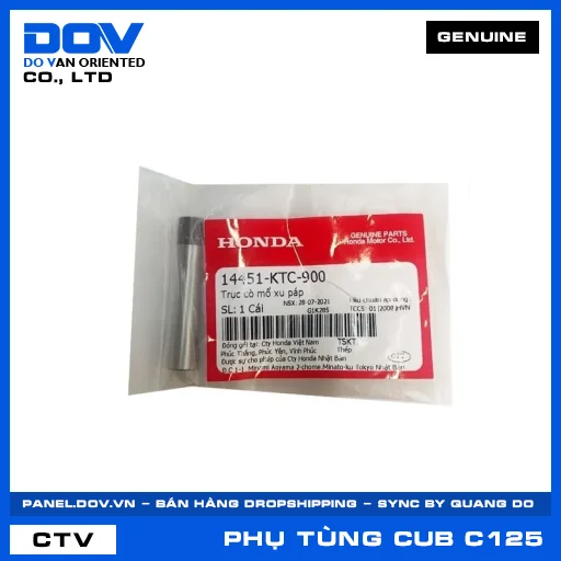 TRỤC CÒ MỔ XU PÁP SUPER CUB C125 — 14451KTC900