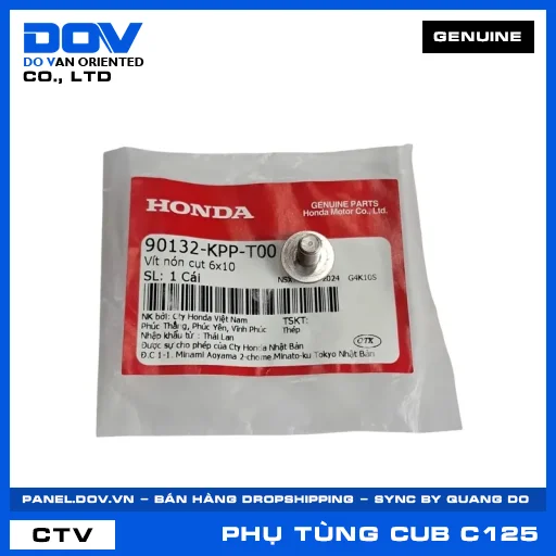 VÍT NÓN CỤT 6X10 SUPER CUB C125 — 90132KPPT00