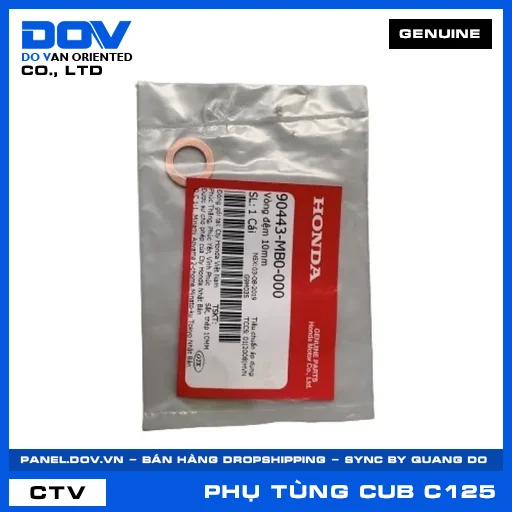 VÒNG ĐỆM 10MM SUPER CUB C125 — 90443MB0000