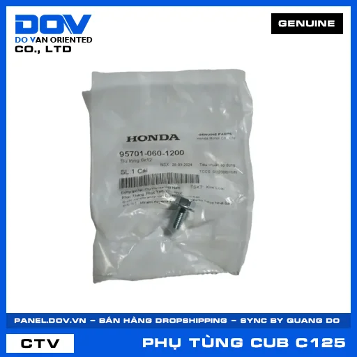 BU LÔNG 6X12 SUPER CUB C125 — 957010601200