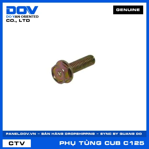 BULÔNG ĐẦU CÓ GỜ,6X20 SUPER CUB C125 — 957010602008