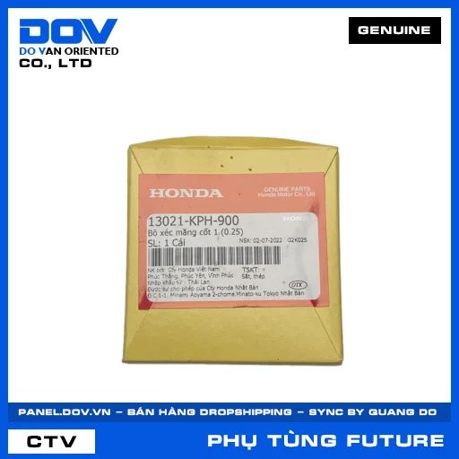 Bộ xéc măng cốt 1 (0.25) FUTURE NEO — 13021KPH900