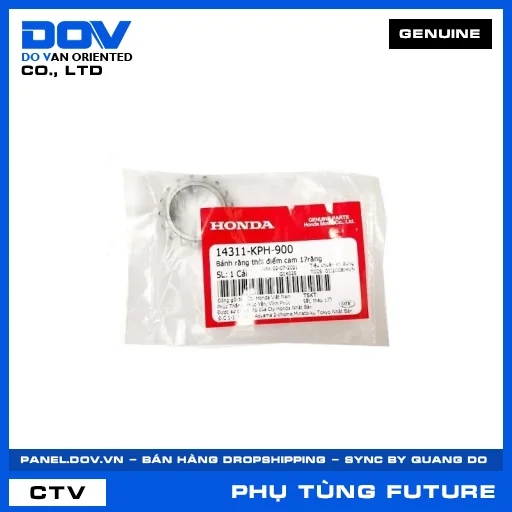 Bánh răng thời điểm cam 17răng FUTURE NEO — 14311KPH900