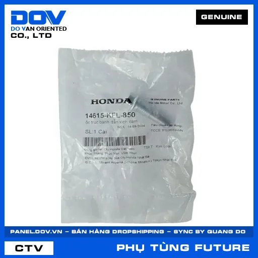 ỐC TRỤC BÁNH DẪN XÍCH CAM (sên) FUTURE 125 — 14615KFL850