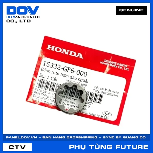 BÁNH ROTO BƠM DẦU NGOÀI FUTURE NEO — 15332GF6000
