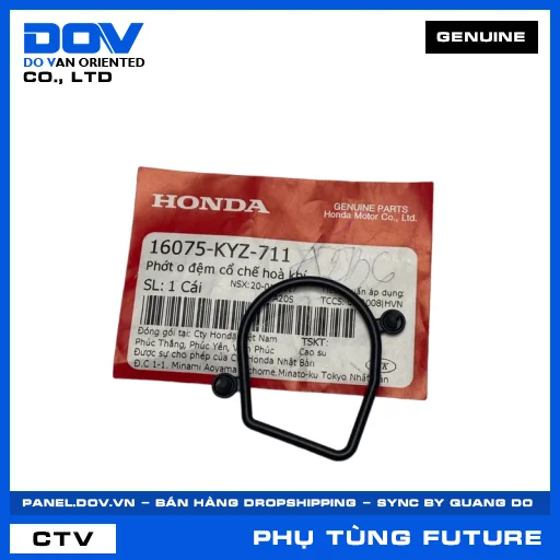 PHỚT O ĐỆM CỔ CHẾ HOÀ KHÍ FUTURE 125 — 16075KYZ711