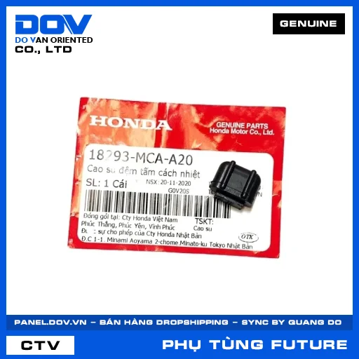CAO SU ĐỆM TẤM CÁCH NHIỆT FUTURE 125 — 18293MCAA20