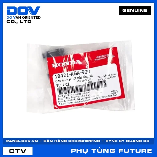 Cao su bạc lót bắt ống xả (pô) FUTURE 125, FUTURE NEO — 18421KBA900