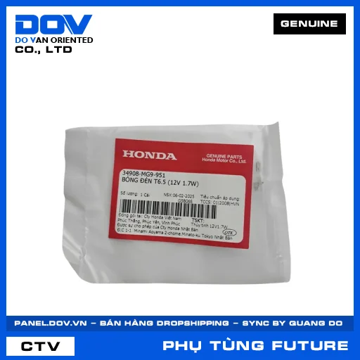 BÓNG ĐÈN T6.5 (12V 1.7W) FUTURE NEO — 34908MG9951