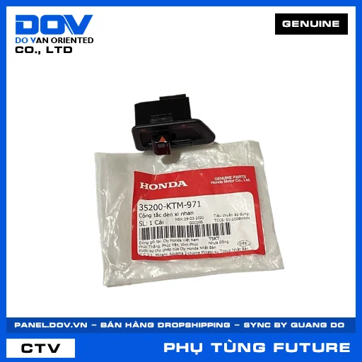 CÔNG TẮC ĐÈN XI NHAN (đèn báo rẽ) FUTURE NEO — 35200KTM971