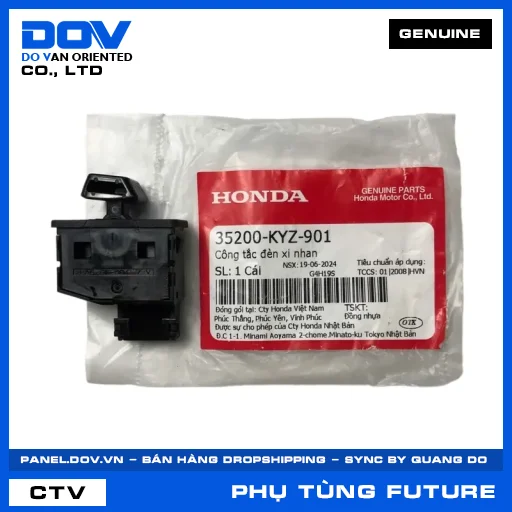 CÔNG TẮC ĐÈN XI NHAN (đèn báo rẽ) FUTURE 125 — 35200KYZ901