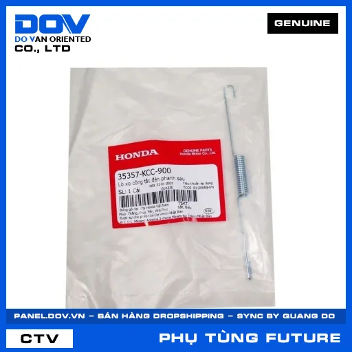 LÒ XO CÔNG TẮC ĐÈN PHANH SAU (thắng) FUTURE 125, FUTURE NEO — 35357KCC900