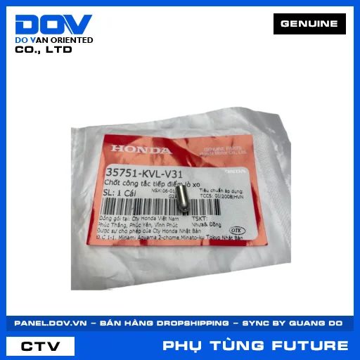 CHỐT CÔNG TẮC TIẾP ĐIỂM LÒ XO FUTURE 125 — 35751KVLV31