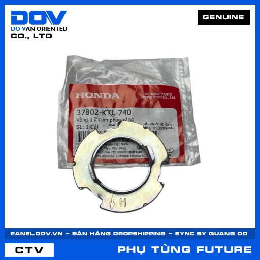 VÒNG GIỮ CỤM PHAO XĂNG FUTURE 125 — 37802KTL740