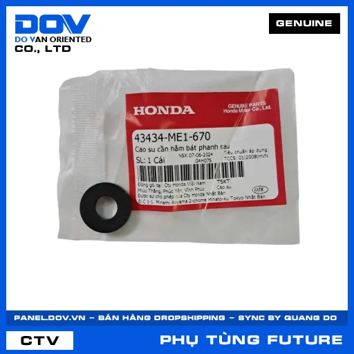 CAO SU CẦN HÃM BÁT PHANH SAU (thắng) FUTURE 125, FUTURE NEO — 43434ME1670