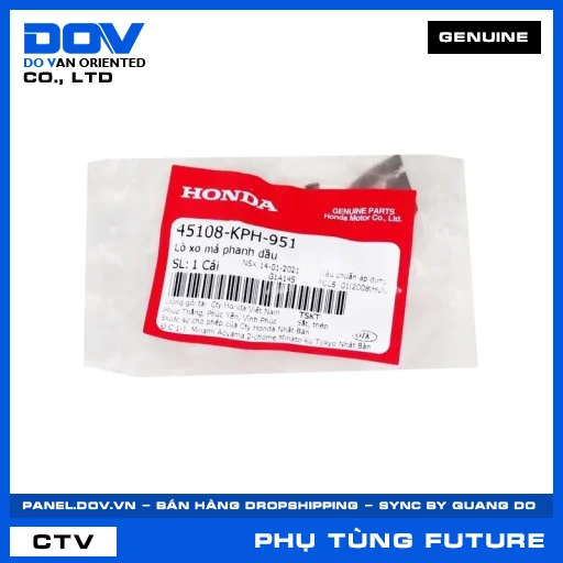 LÒ XO MÁ PHANH DẦU (bố thắng) FUTURE NEO — 45108KPH951