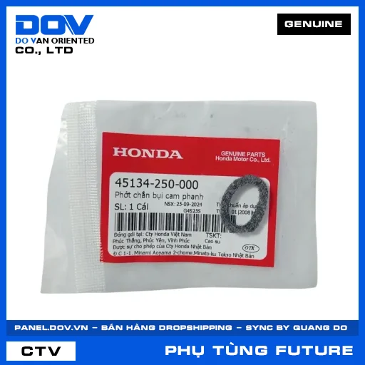 PHỚT CHẮN BỤI CAM PHANH (thắng) FUTURE 125, FUTURE NEO — 45134250000