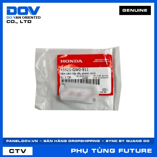 ĐỆM CÁCH XY-LANH PHANH (thắng) FUTURE 125, FUTURE NEO — 45521GW0911