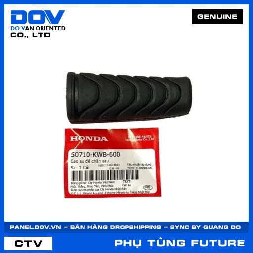 CAO SU ĐỂ CHÂN SAU FUTURE 125 — 50710KWB600