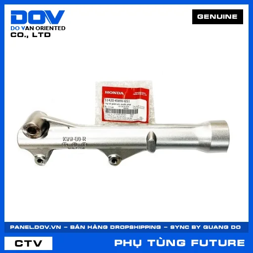 ỐNG VỎ GIẢM XÓC TRƯỚC PHẢI (phuộc) FUTURE 125 — 51420KWW651