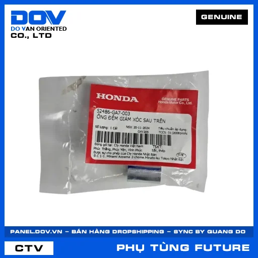 ỐNG ĐỆM GIẢM XÓC SAU TRÊN (phuộc) FUTURE 125, FUTURE NEO — 52486GA7003