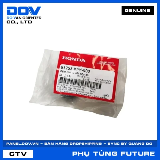 ĐỆM CAO SU BẮT HỘP ĐỒ FUTURE 125, FUTURE NEO — 81253KPH900