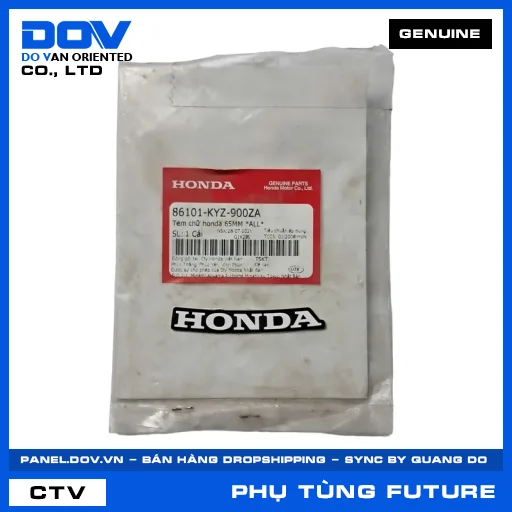 TEM CHỮ HONDA 65MM *ALL* FUTURE 125 — 86101KYZ900ZA