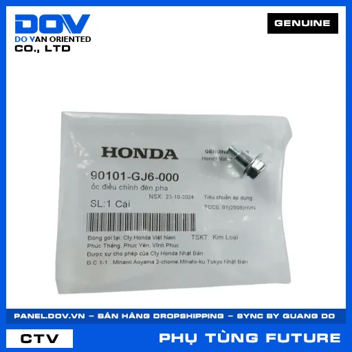ỐC ĐIỀU CHỈNH ĐÈN PHA FUTURE 125, FUTURE NEO — 90101GJ6000