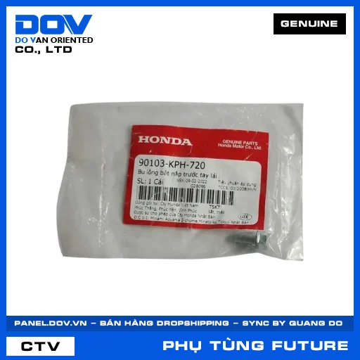 BU LÔNG BẮT NẮP TRƯỚC TAY LÁI FUTURE NEO — 90103KPH720