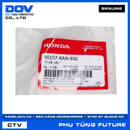 Vít bắt yếm FUTURE NEO — 90107KAN900