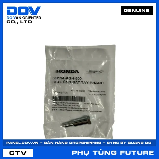 BU LÔNG BẮT TAY PHANH (tay thắng) FUTURE 125, FUTURE NEO — 90114KGH900
