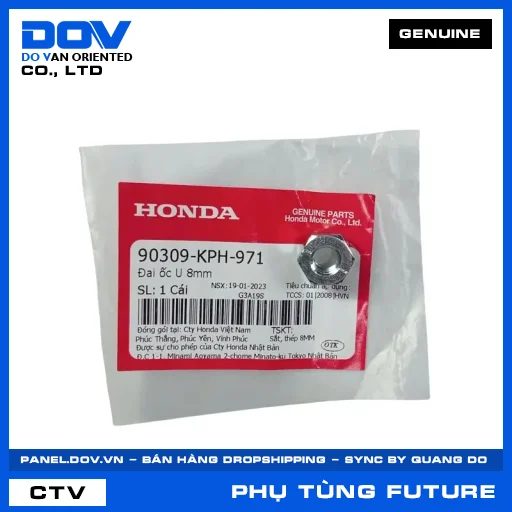 Đai ốc U 8mm FUTURE 125 — 90309KPH971