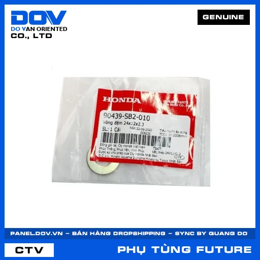 VÒNG ĐỆM 24X12X2.3 FUTURE NEO — 90439SB2010