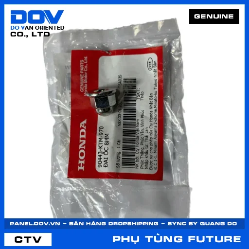 ĐAI ỐC 8MM FUTURE 125, FUTURE NEO — 90443KTM970