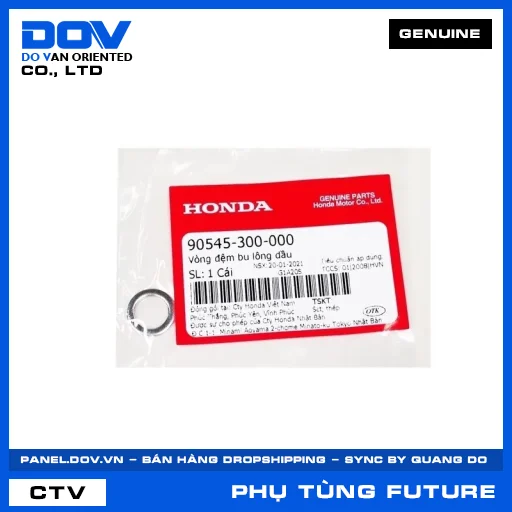 VÒNG ĐỆM BU LÔNG DẦU FUTURE 125, FUTURE NEO — 90545300000