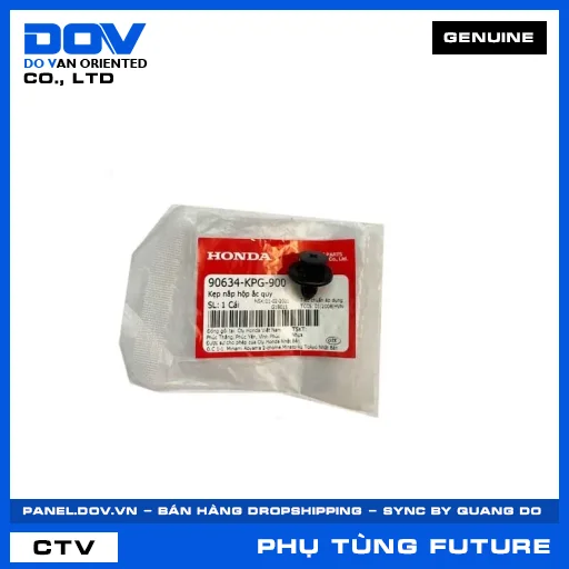 KẸP NẮP HỘP ẮC QUY (bình điện) FUTURE 125 — 90634KPG900