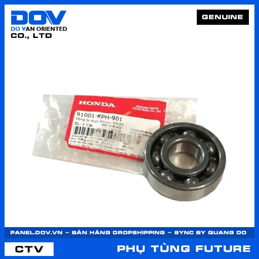 VÒNG BI TRỤC KHUỶU 63/22 FUTURE 125, FUTURE NEO — 91001KPH901