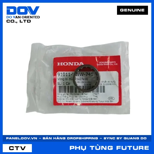 VÒNG BI ĐŨA 21X27X18 FUTURE 125 — 91011KWW741