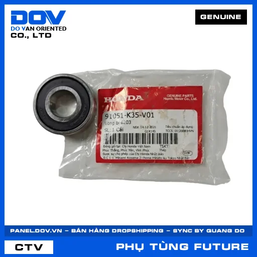 VÒNG BI 6203 FUTURE 125 — 91051K35V01