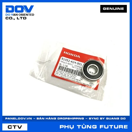 Vòng bi 6201U (1mặt chắn bụi) FUTURE 125 — 91052K24901