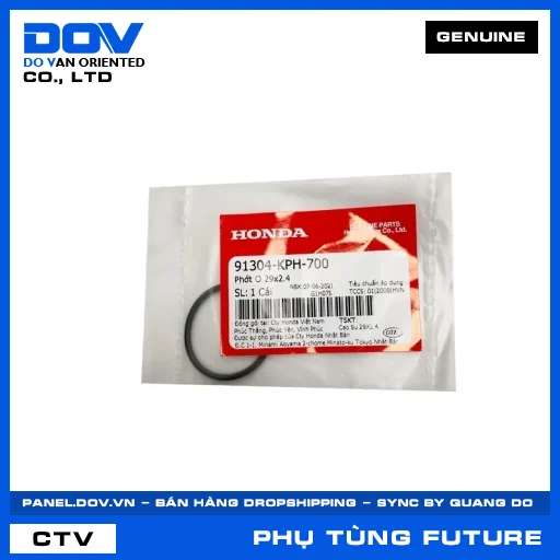 PHỚT O 29X2.4 FUTURE 125 — 91304KPH700