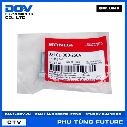 BU LÔNG 6X25 FUTURE 125, FUTURE NEO — 92101080250A