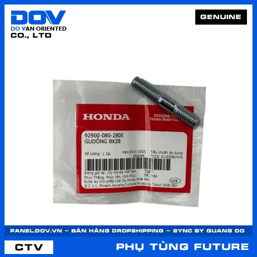 GUDÔNG 8X28 FUTURE 125, FUTURE NEO — 92900080280E