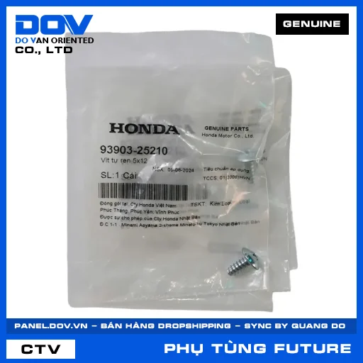 VÍT TỰ REN 5X12 FUTURE 125, FUTURE NEO — 9390325210