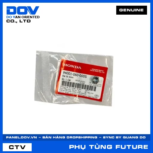 Ðai ốc 6mm FUTURE 125, FUTURE NEO — 94001060000S
