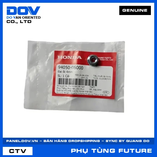 ĐAI ỐC 6MM FUTURE 125, FUTURE NEO — 9405006000