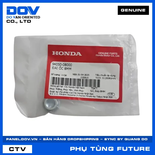 ĐAI ỐC 8MM FUTURE 125, FUTURE NEO — 9405008000