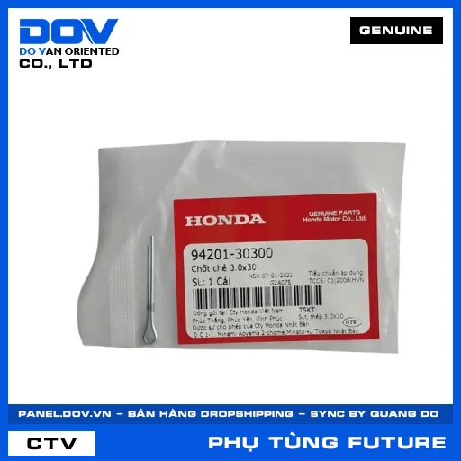 CHỐT CHẺ 3.0X30 FUTURE 125 — 9420130300