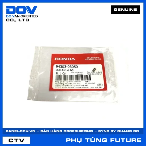 CHỐT ĐỊNH VỊ 3X5 FUTURE 125, FUTURE NEO — 9430303050